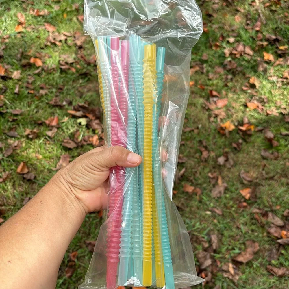 TUPPERWARE STRAWS (1 BAG OF 20 STRAWS)